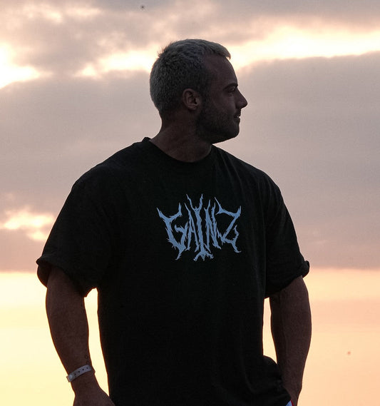 T-shirt oversize GAINZ Noir